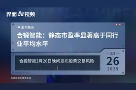 合锻智能：静态市盈率显著高于同行业平均水平视频封面