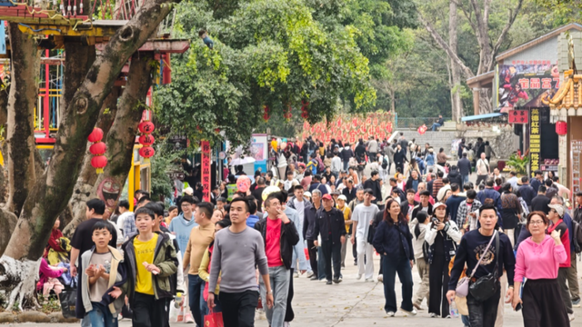 旅游接待和收入居清远首位！英德春节假期揽客81.49万人次，再攀新高！