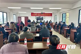 东安县鹿马桥镇：代表述职展成效 选民评议促履职图片