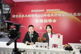 2025年春风行动暨就业援助月专场招聘会在渝北区双龙湖街道举行图片