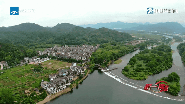 浙江卫视《新闻联播》头条关注古堰画乡