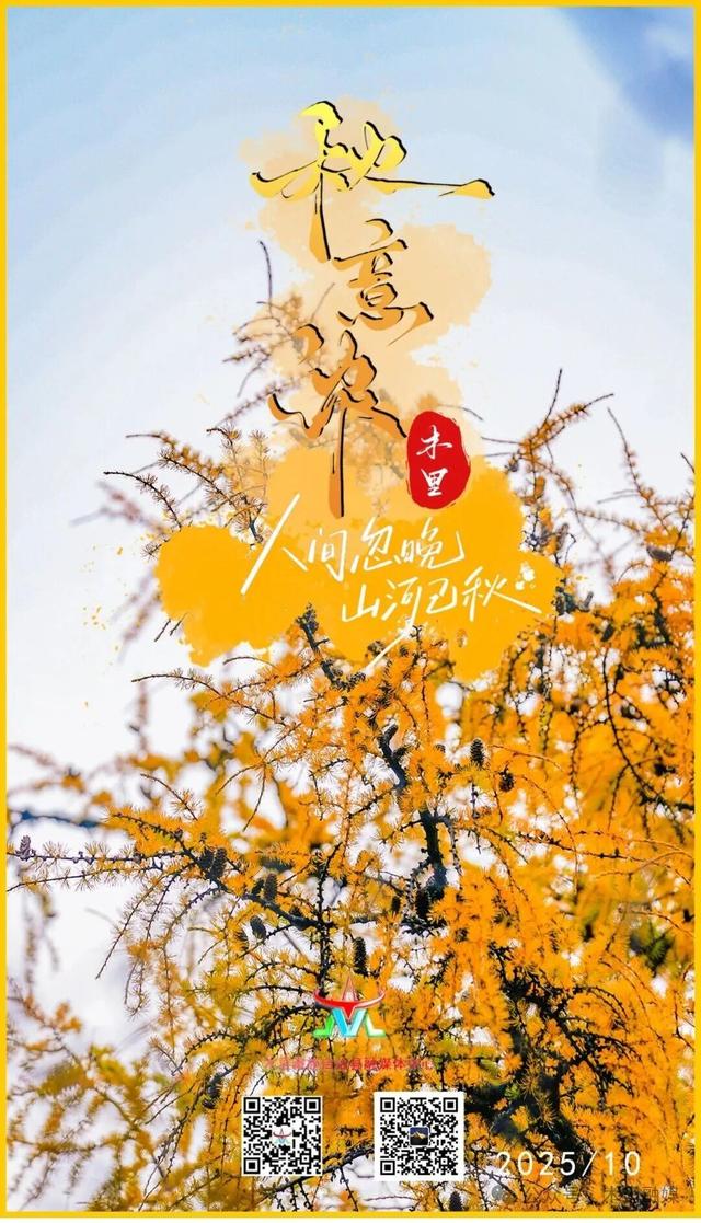 人间忽晚，木里已秋