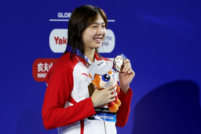 唐钱婷获世锦赛女子100米蛙泳铜牌