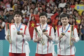 国乒奥运男团五连冠 马龙个人六金王图片