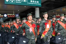 军旅生活开启！武警贵州总队2023年秋季新兵入营图片