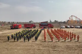 吉林省森林消防总队和吉林省消防救援总队开展扑救森林草原火灾联合实战演训活动图片