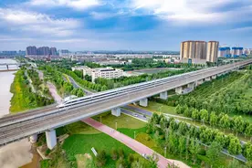 网友点赞高铁列车！直呼：又稳又准图片