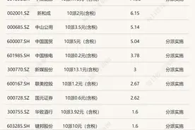 18家公司2024年公告特别分红超170亿元，年度股价平均涨幅领先大盘！这家龙头最受资金青睐！图片