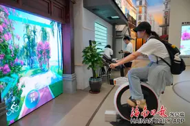 三亚三角梅科博园引客来图片