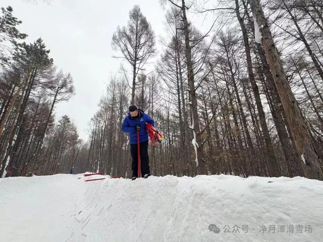 净月潭新地标冲刺收尾！1677米“森林穿越雪飘流”即将开滑！