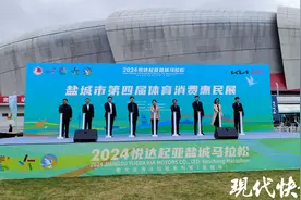 近100家商家参展！盐城市第四届体育消费惠民展开幕图片