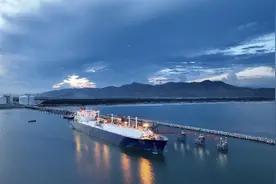 中石化四建公司参建的广东首座LNG接收站正式投用图片