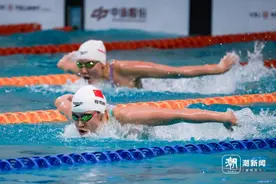 2025年全国游泳春锦赛：浙江队包揽女子400米混合泳冠亚军图片