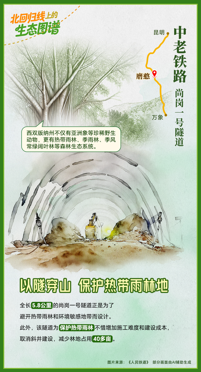 如画卷徐徐展开！跟着中老铁路打卡沿线美景