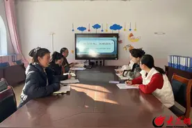 “快乐区域 共研成长”——利津县盐窝镇中心幼儿园北岭分园开展教研活动图片
