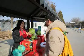 大兴榆垡镇农产品走进北京野生动物园图片