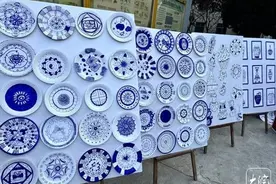 太和县一学校举办“青花瓷”校园文化艺术节图片