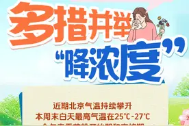 遭遇花粉高峰期！北京多措并举 “降浓度”，防护指南来了→图片