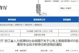 正高级！三门俩人获评图片