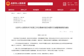 注意！3月31日起，尾号限行轮换！图片