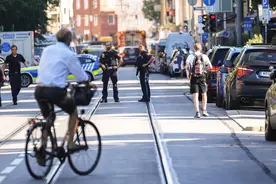 （外代一线）以色列驻德国慕尼黑领馆附近发生枪击 枪手被击毙图片