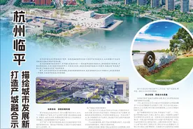 杭州临平  打造产城融合示范区  描绘城市发展新图景图片