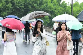 未来7天强对流暴雨大暴雨仍在线，杭州还有一段多雨的日子图片