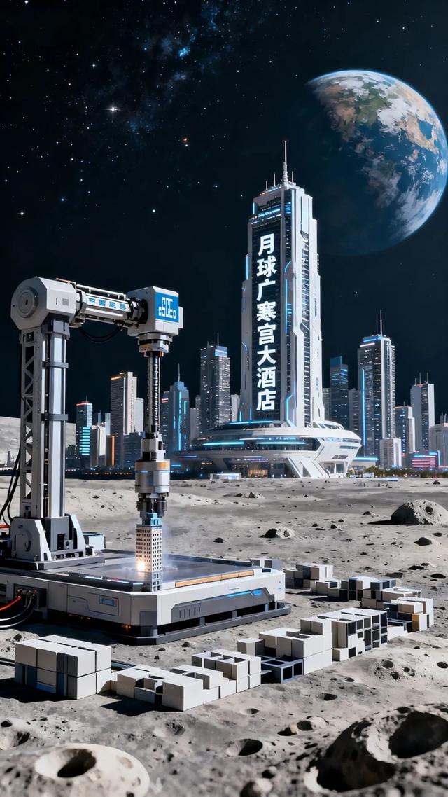 中秋畅想：我在月亮赏地球