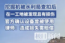 查扣中的挖掘机被拉去干私活？河南汝阳水利局：转移设备时顺便用它平整了山路图片