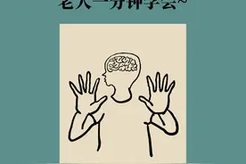 锻炼记忆力超简单的5个小动作，老人一分钟学会图片