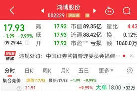 连续2个跌停！算力大牛股昨夜收警示函、关注函图片