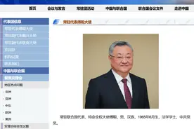 傅聪履新中国常驻联合国代表图片