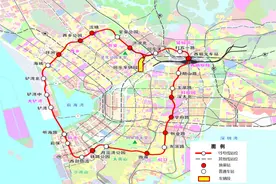深新早点｜深圳首条环形地铁来了！图片