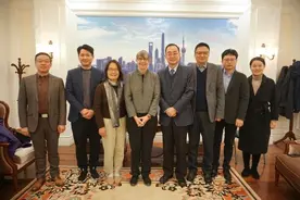 哈佛燕京学社社长裴宜理一行访问上海社科院图片