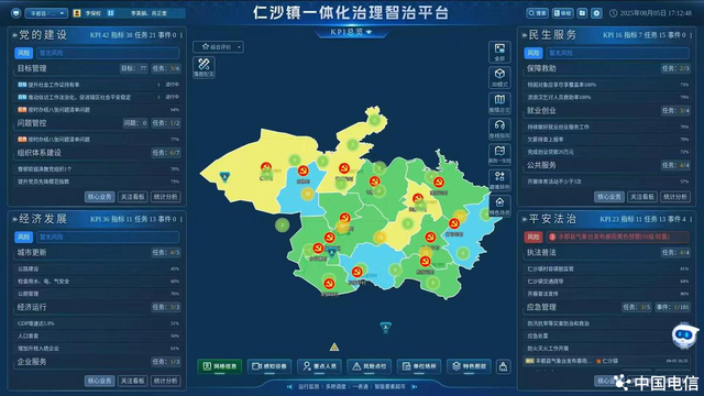 中国电信视联网织密乡村安全网：智慧守护点亮仁沙镇