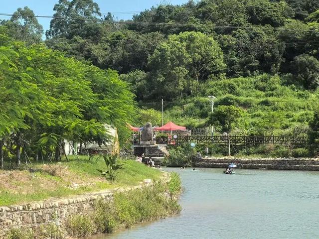 翔安北部惊现亲子游圣地！溪上帐篷正在流行！