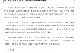 贵州燃气重要人事调整！图片