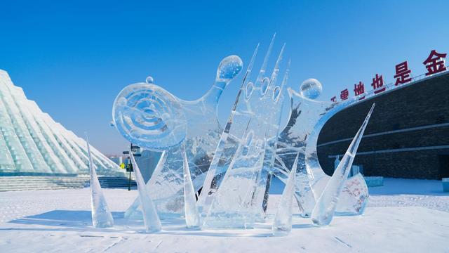 冰可雕万物？哈尔滨冰雪大世界冰雕组团上新！