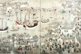 千问千寻大运河丨一幅古画，如何描绘邵伯古镇风情图片