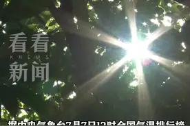 又热到全国第一！上海最高气温冲击40℃图片
