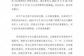 凌晨致歉，宁波灵均：深刻反省，改进交易模型！图片
