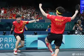 中国男乒实现奥运团体“五连冠”，马龙成为“六金王”图片