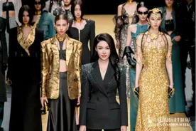 MAGGIE MA《灵鳞líng lín》系列：秀场上的恣意野性与利落图片