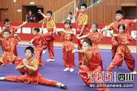 泸县武术协会在四川省少儿武术大赛上再创佳绩图片