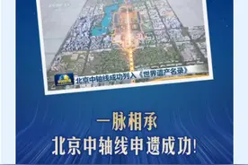联播一瞬带你看 北京中轴线申遗成功图片
