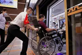 西安地铁：给老年群体出行路上最温暖的呵护图片