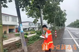 正阳县公路事业发展中心集中排查废弃构筑物和高空悬挂物图片