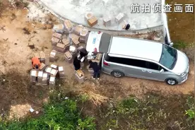 沾满泥浆、已被海水浸泡的走私香烟，卖给谁了？图片