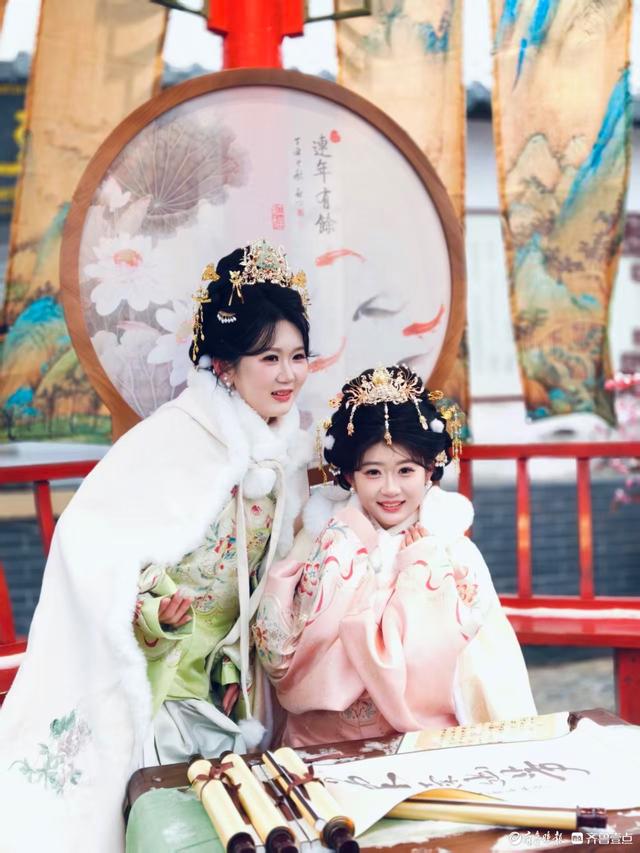 装饰一新的济南曲水亭，新添一打卡地