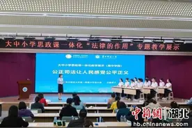 百余名教师研讨思想道德与法治教学图片